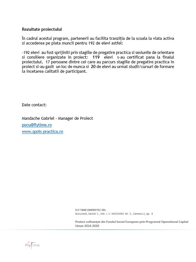 comunicat de presa