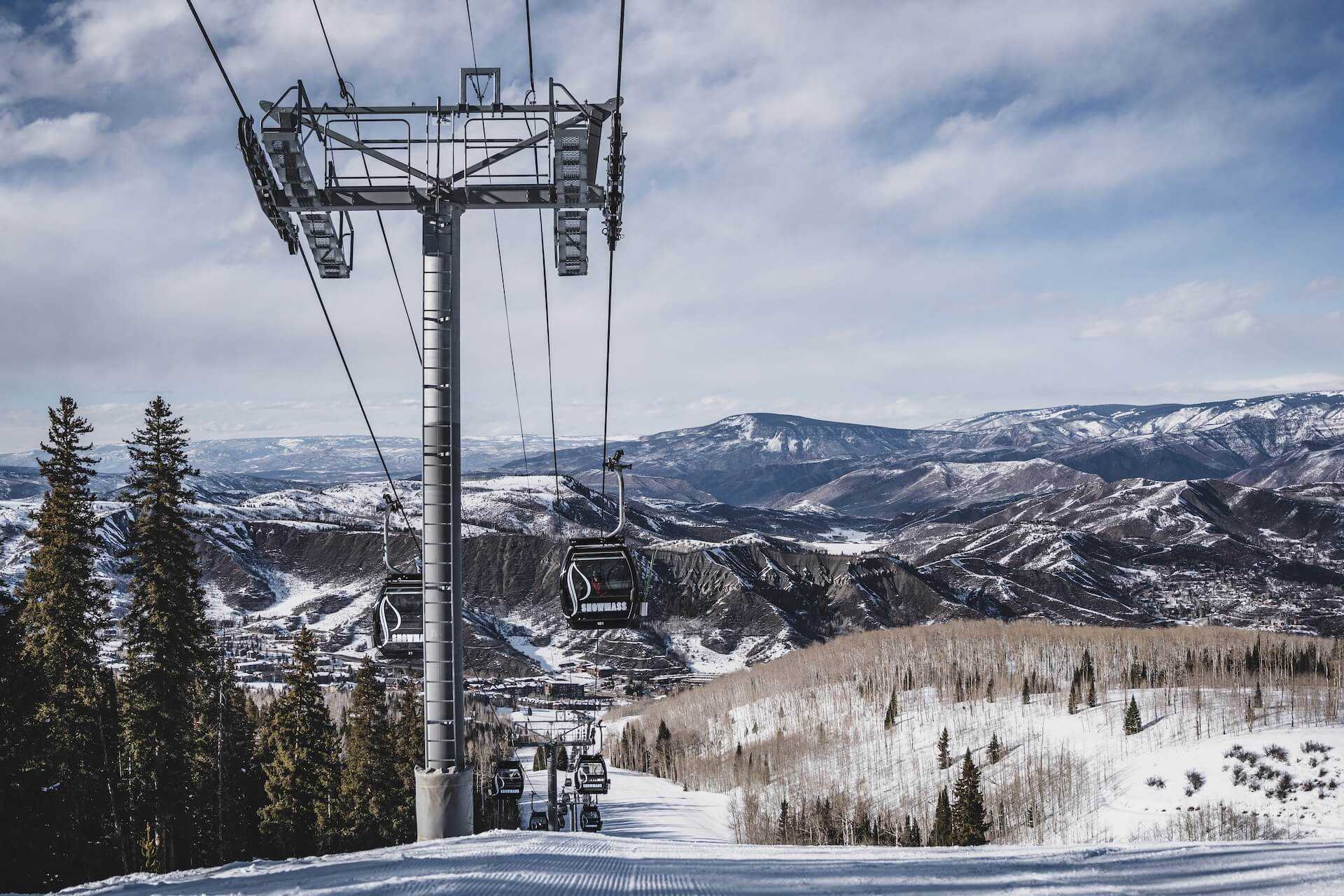 Statiunea montana Aspen din Colorado