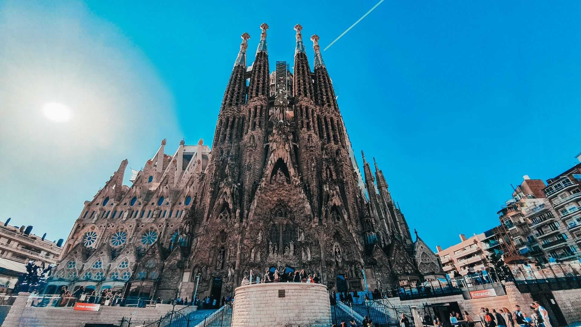 Sagrada Familia - un loc minunat iarna