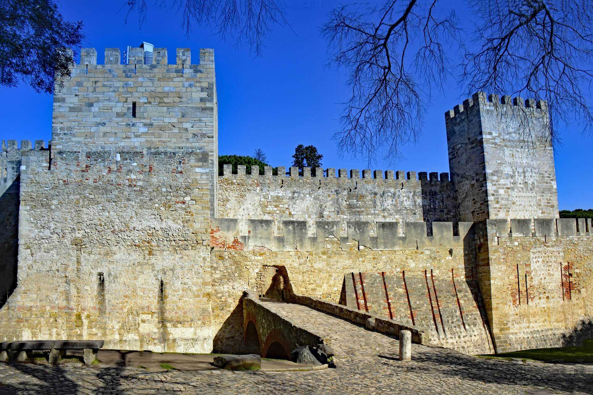 Castelul Sao George (Sfantul Gheorghe) din Lisabona
