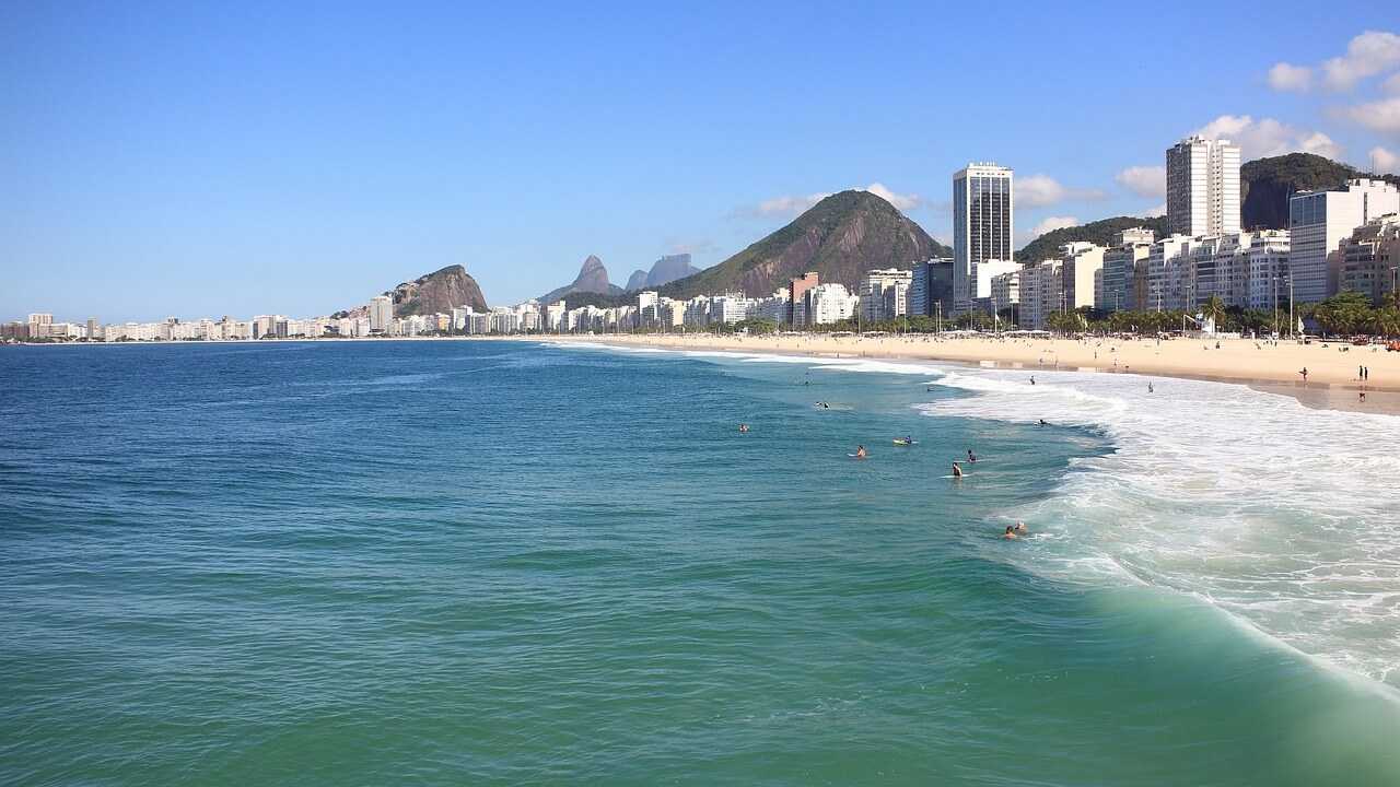 Plaja Copacabana – plaja de argint