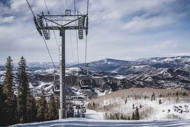 Statiunea montana Aspen din Colorado