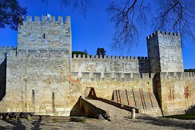 Castelul Sao George (Sfantul Gheorghe) din Lisabona