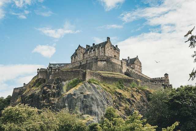 Castelul Edinburgh - simbolul Scoției